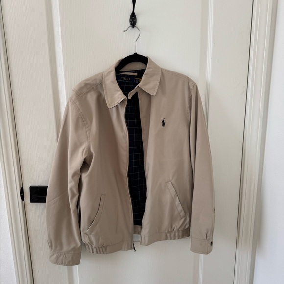 Bi-Swing Windbreaker Jacket in Khaki Uniform Polo Ralph Lauren - Picture 5 of 5